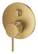 Grohe Atrio Ankastre Banyo/Duş Bataryası (Sıva Üstü Grubu), 3 Yollu, Fırçalı Altın - 24356GN0