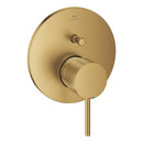 Grohe Atrio Ankastre Banyo/Duş Bataryası (Sıva Üstü Grubu), Fırçalı Altın - 24355GN0
