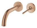 Grohe Atrio 2 Delikli Ankastre Lavabo Bataryası, (Sıva Üstü Grubu), Fırçalı Bakır - 29410DL0
