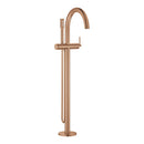 Grohe Atrio Tek Yerden Küvet Bataryası (Sıva Üstü Grubu), Fırçalı Bakır - 24368DL0