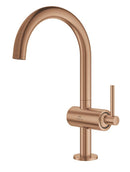Grohe Atrio Yüksek Lavabo Bataryası (L-Boy), Fırçalı Bakır - 24362DL0