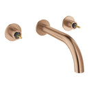 Grohe Atrio Private Collection 3 Delikli Ankastre Lavabo Bataryası (Sıva Üstü Grubu) Fırçalı Bakır - 20587DL0