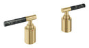 Grohe Atrio Private Collection 5 Delikli Ankastre Küvet Bataryası İçin Kulp, Fırçalı Altın - 48465GN0