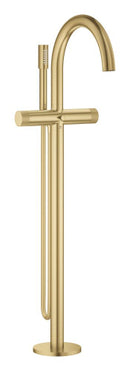 Grohe Atrio Private Collection Tek Yerden Küvet Bataryası (Sıva Üstü Grubu), Fırçalı Altın - 25229GN0