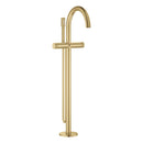 Grohe Atrio Private Collection Tek Yerden Küvet Bataryası (Sıva Üstü Grubu), Fırçalı Altın - 25229GN0