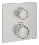 Grohe Allure Ankastre Termostatik Duş Bataryası (Sıva Üstü Grubu), Paslanmaz Çelik - 19380DC2