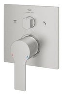 Grohe Allure Ankastre Banyo Bataryası (3 Yollu, Sıva Üstü Grubu), Paslanmaz Çelik - 29176DC1