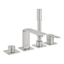 Grohe Allure 4 Delikli Ankastre Küvet Bataryası, Paslanmaz Çelik - 19316DC1