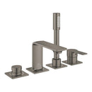 Grohe Allure 4 Delikli Ankastre Küvet Bataryası, Fırçalı Sert Grafit - 19316AL1