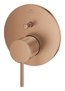 Grohe Atrio Ankastre Banyo/Duş Bataryası (Sıva Üstü Grubu), Fırçalı Bakır - 24355DL0