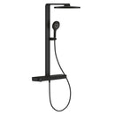 Grohe Rainshower Aqua Pure SmartControl Duş Sistemi, Duvara Monte, Termostatik Bataryalı Duş Kolonu, Hayalet Siyah - 101680KF00