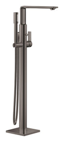 Grohe Allure Ankastre Yerden Küvet Bataryası (Sıva Üstü Grubu), Sert Grafit - 25222A01