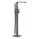 Grohe Allure Ankastre Yerden Küvet Bataryası (Sıva Üstü Grubu), Sert Grafit - 25222A01
