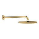 Grohe Tempesta 250 Yuvarlak Tepe Duşu Tek Akışlı, 25 cm (Duvardan Dirsek Dahil), Altın - 26668GL0
