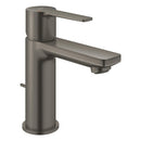 Grohe Lineare Lavabo Bataryası, Sifon Kumandalı, Fırçalı Sert Grafit - 32109AL1