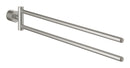 Grohe Atrio İkili Havluluk, 49 cm, Paslanmaz Çelik - 40888DC0