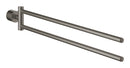 Grohe Atrio İkili Havluluk, 49 cm, Fırçalı Sert Grafit - 40888AL0