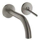 Grohe Lavabo Bataryası İki Delikli Duvardan Atrio Br. Hard Graphite - 29410AL0