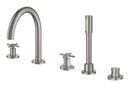 Grohe Atrio 5 Delikli Ankastre Küvet Bataryası (Sıva Üstü Grubu), Paslanmaz Çelik - 29408DC0