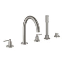 Grohe Atrio 5 Delikli Ankastre Küvet Bataryası (Sıva Üstü Grubu), Paslanmaz Çelik - 29407DC0