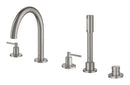 Grohe Atrio 5 Delikli Ankastre Küvet Bataryası (Sıva Üstü Grubu), Paslanmaz Çelik - 29407DC0