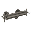 Grohe Atrio Duş Bataryası (4 Çubuklu Volan), Fırçalı Sert Grafit - 26895AL0