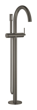 Grohe Atrio Tek Yerden Küvet Bataryası (Sıva Üstü Grubu), Fırçalı Sert Grafit - 24368AL0