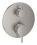 Grohe Atrio Termostatik Banyo/Duş Bataryası (Sıva Üstü Grubu), 2 Yollu, Paslanmaz Çelik - 24359DC0