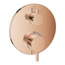 Grohe Atrio Termostatik Banyo/Duş Bataryası (Sıva Üstü Grubu), 2 Yollu, Bakır - 24359DA0