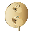 Grohe Atrio Termostatik Banyo/Duş Bataryası (Sıva Üstü Grubu), 2 Yollu, Altın - 24358GL0