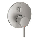 Grohe Atrio Ankastre Banyo/Duş Bataryası (Sıva Üstü Grubu), 3 Yollu, Paslanmaz Çelik - 24356DC0
