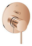 Grohe Atrio Ankastre Banyo/Duş Bataryası (Sıva Üstü Grubu), Bakır - 24355DA0