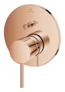 Grohe Atrio Ankastre Banyo/Duş Bataryası (Sıva Üstü Grubu), Bakır - 24355DA0