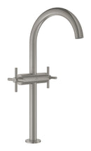 Grohe Atrio Tezgah Üstü Lavabo Bataryası, Sifon Kumandalı, Paslanmaz Çelik - 21149DC0