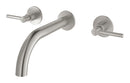 Grohe Atrio 3 Delikli Duvardan Ankastre Lavabo Bataryası (Sıva Üstü Grubu), Paslanmaz Çelik - 20662DC0
