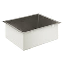 Grohe K700U Tek Gözlü Eviye, Fırçalı Sert Grafit (55x45 cm)Paslanmaz Çelik - 31574AL1