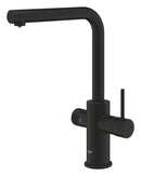 Grohe Blue Pure Minta Arıtma Çıkışlı Spiralli Eviye Bataryası, Hayalet Siyah - 30590KF0