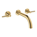 Grohe Atrio 3 Delikli Duvardan Ankastre Lavabo Bataryası (Sıva Üstü Grubu), Altın - 20662GL0