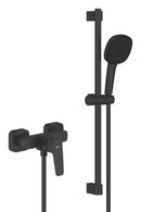 Grohe Cubeo Duş Bataryası ve Sürgülü El Duşu Seti, Mat Siyah - 1018252430