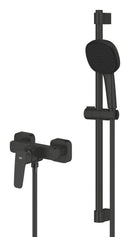 Grohe Cubeo Duş Bataryası ve Sürgülü El Duşu Seti, Mat Siyah - 1018252430