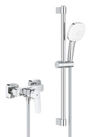 Grohe Cubeo Duş Bataryası ve Sürgülü El Duşu Seti - 1018250000