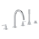 Grohe Atrio 5 Delikli Ankastre Küvet Bataryası (Sıva Üstü Grubu) - 29407000