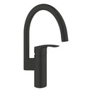 Grohe Eurosmart Tek Kumandalı Eviye Bataryası Mat Siyah - 332022433