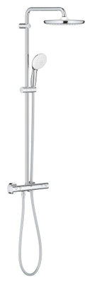 Tempesta System 250 Duvara monte termostatik bataryalı duş sistemi Krom-Beyaz - 26670001