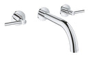 Grohe Atrio 3 Delikli Duvardan Lavabo Bataryası M-Boyut Krom - 20662000