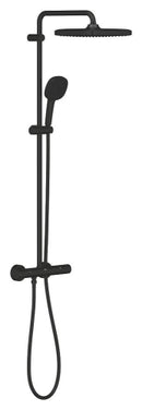 Grohe Tempesta System 250 Cube Duvara Monte Termostatik Bataryalı Duş Sistemi Mat Siyah - 266892431