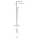 Grohe Tempesta System 250 Cube Duvara Monte Termostatik Bataryalı Duş Sistemi - 26975001