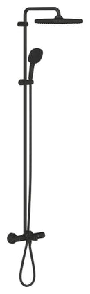 Grohe Tempesta System 250 Cube Duvara Monte Termostatik Bataryalı Duş Sistemi Mat Siyah - 266912431