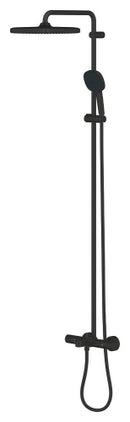 Grohe Tempesta System 250 Cube Duvara Monte Termostatik Bataryalı Duş Sistemi Mat Siyah - 266912431