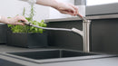 HansGrohe Zesis M33 Tek Kollu Eviye Bataryası, 150, Çekilebilir El Duşu,2Jet, Sbox Lite - 74803800